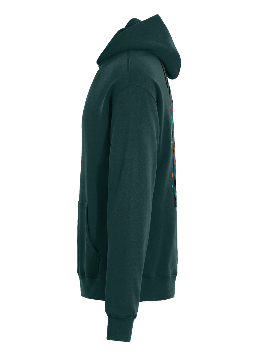 Old School Hip Hop Hoodie– Retro Urban Graffiti Style Design product image (7)
