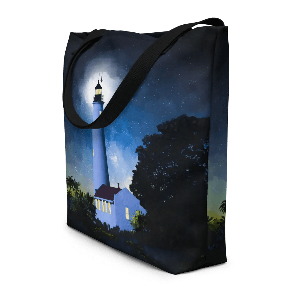 Historic St Marks Lighthouse – Florida Tote Bag product image (12)