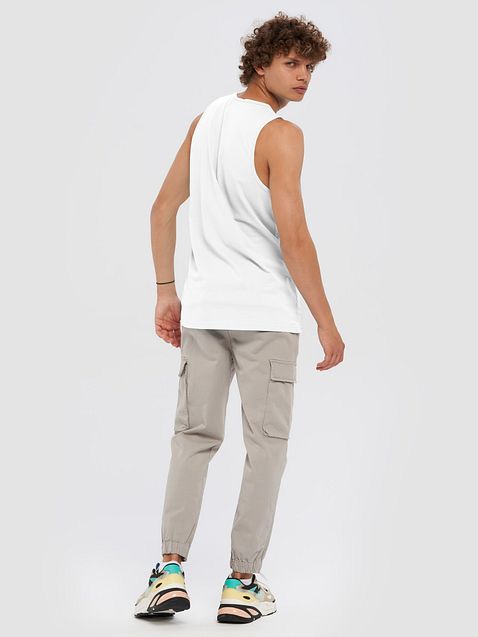 Photo showing Cotton Heritage Men's Premium Tank Top