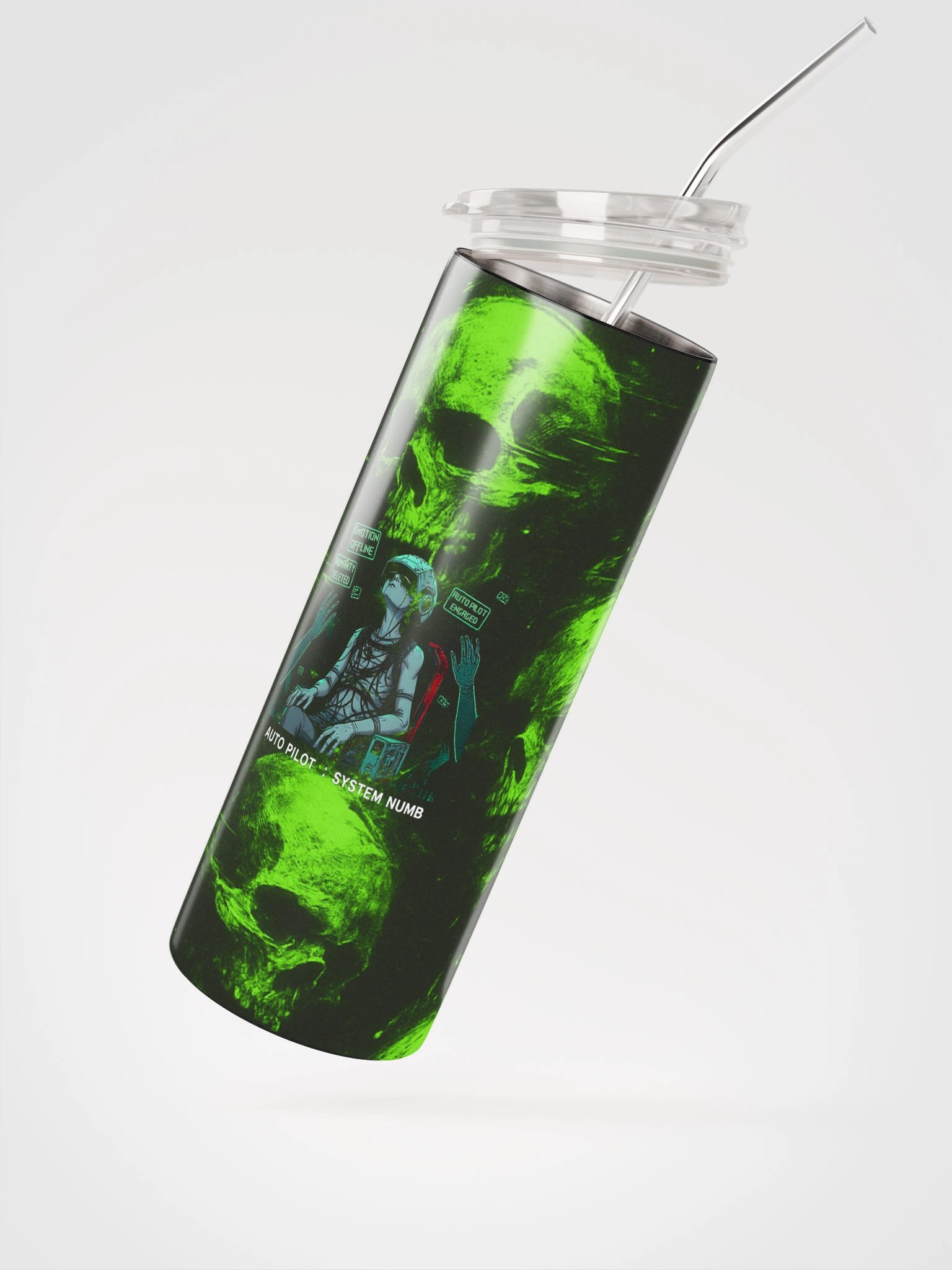 Living in Auto Pilot Tumbler 2 product image (2)
