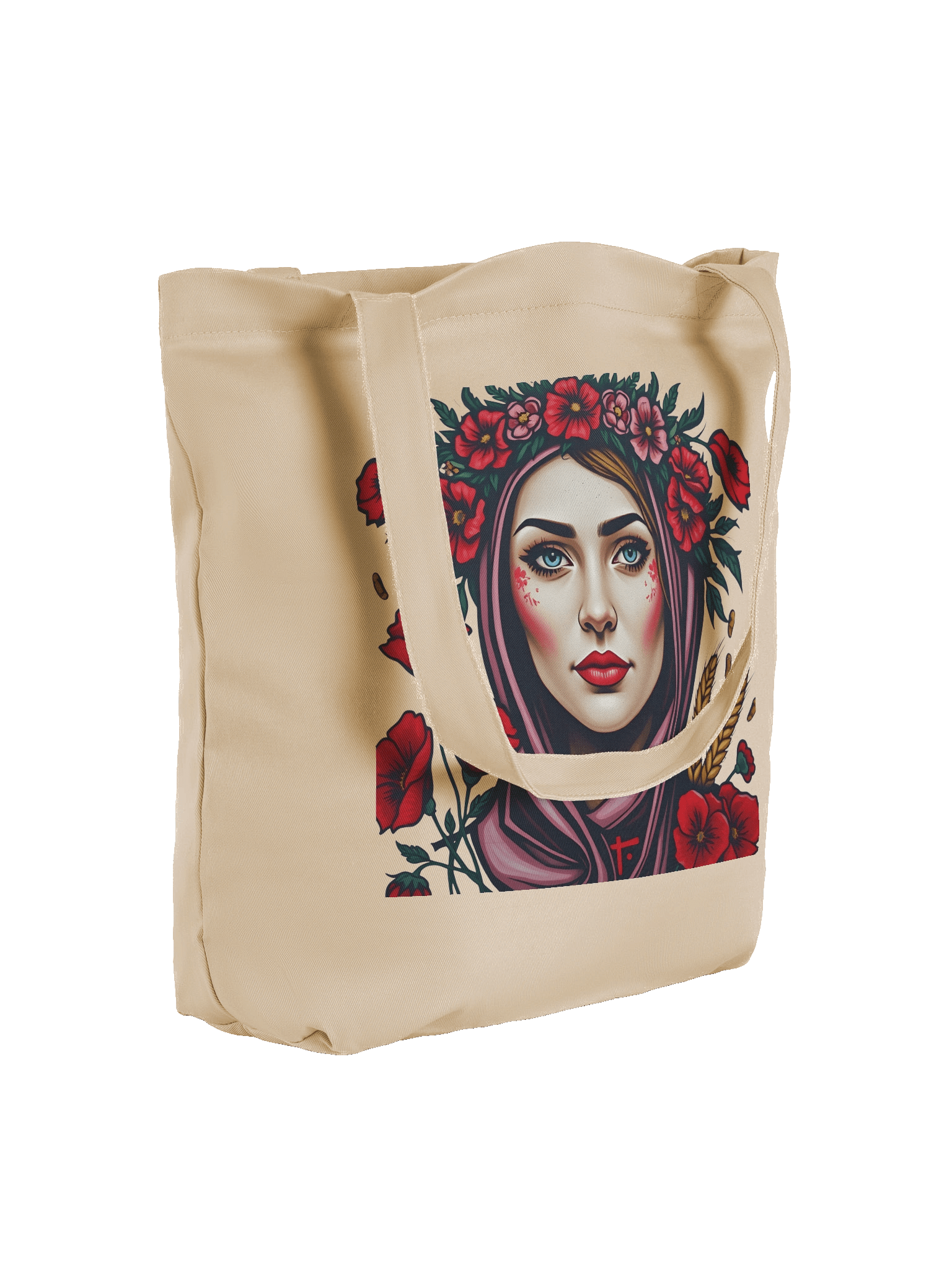 Floral Goddess Eco Tote Bag product image (7)