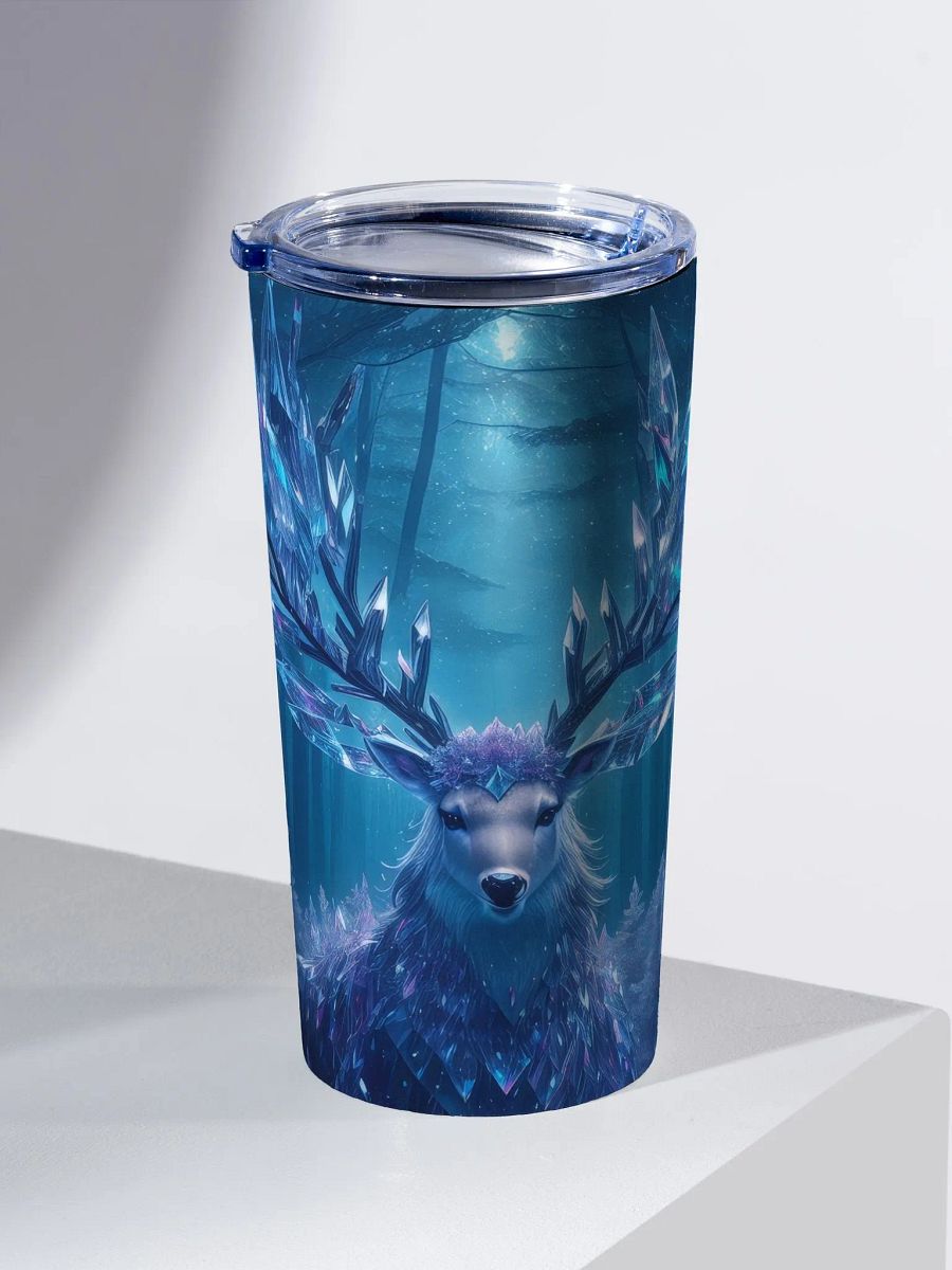 Fantasy Crystal Stag 20 oz Stainless Steel Tumbler product image (3)