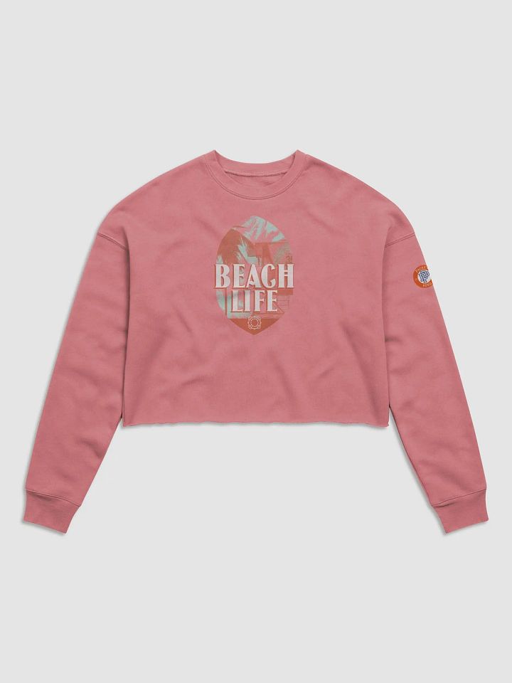Beach Life Women's Cropped Sweater product image (1)