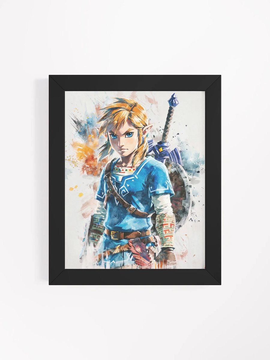 Link v1 - Framed High-Quality Matte Poster (in) product image (55)