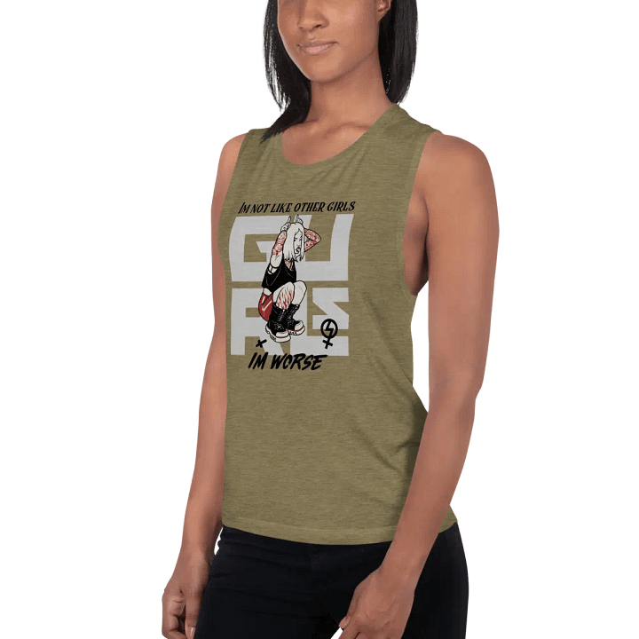 Im Not Like Other Girls Womens Tank-Punk Paula product image (10)