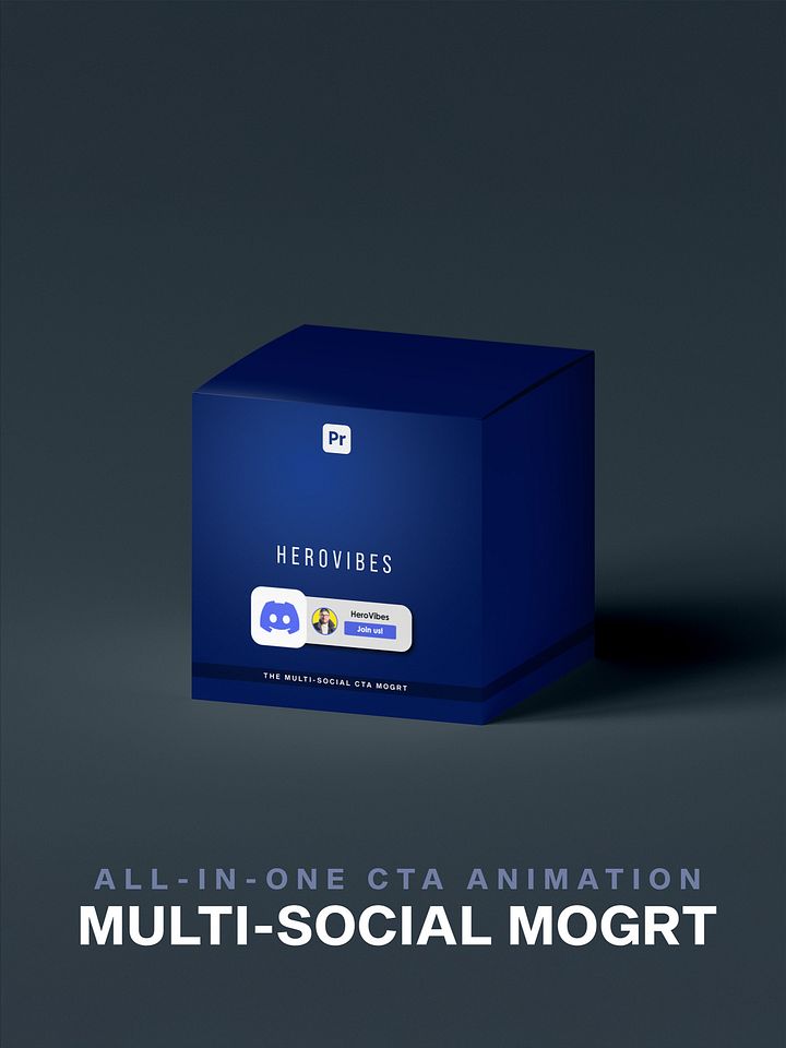 Multi-Social CTA MOGRT (Premiere Pro) product image (1)