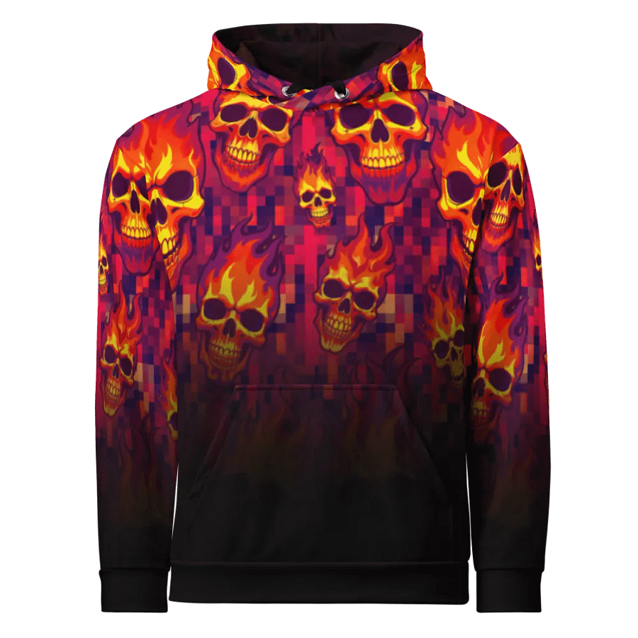 Neon Pixel Inferno Skulls (Poison) product image (4)