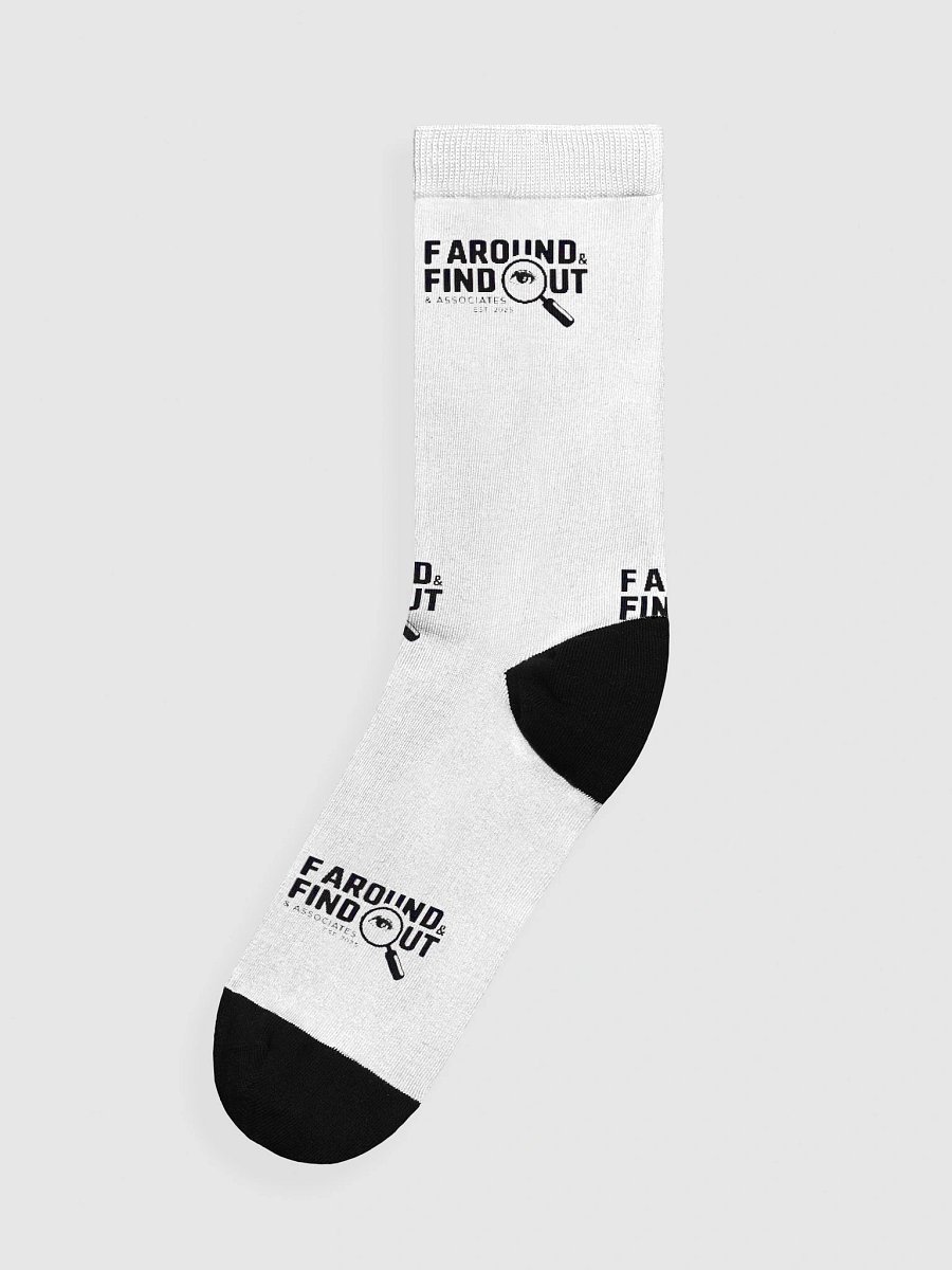 F Around Eco-Friendly Crew Socks product image (1)