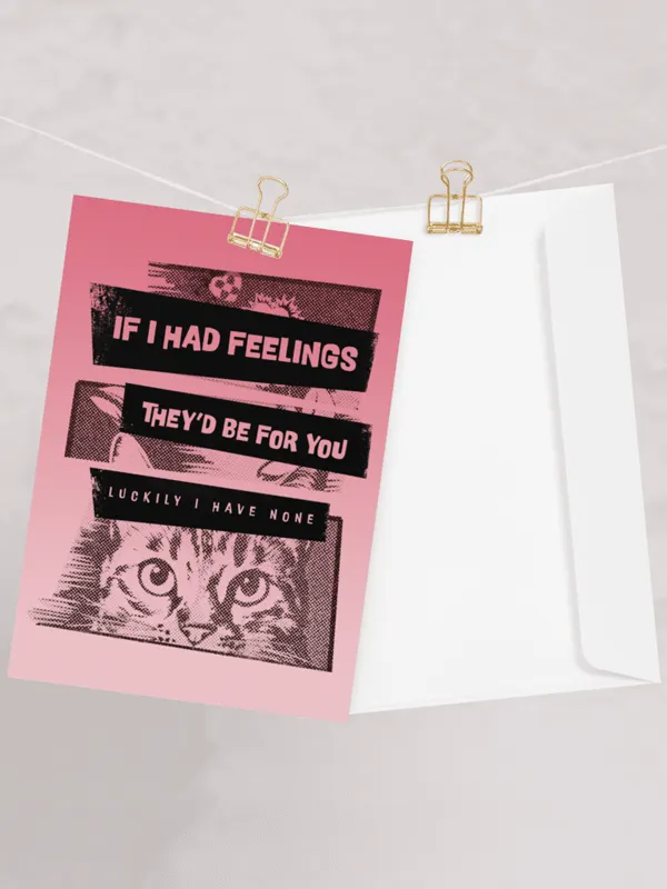 Vintage Cat Gaze - Event card product image (2)