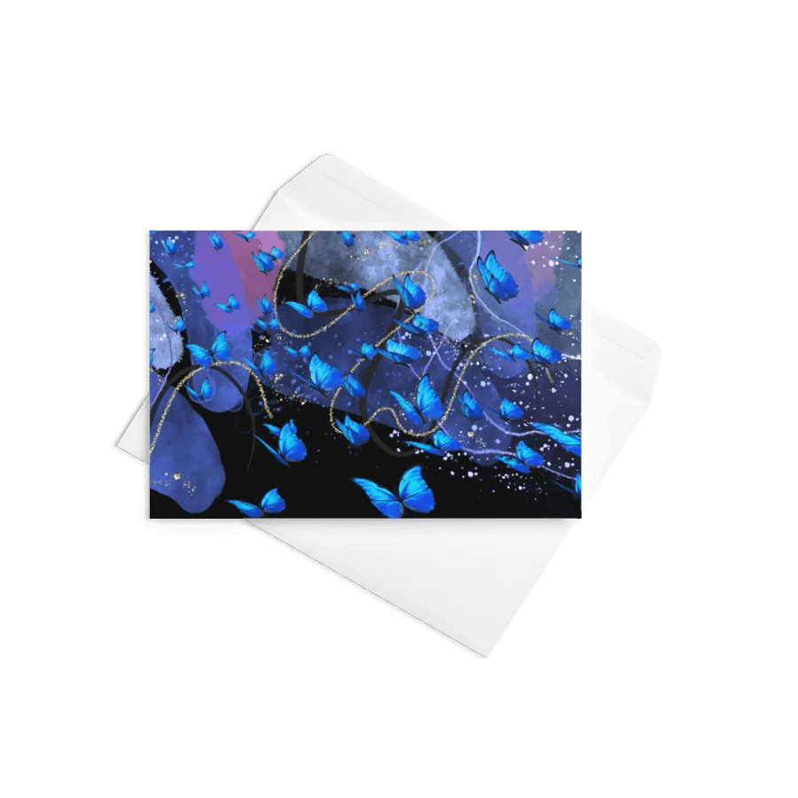 Whimsical Butterfly Dreams Greeting Card for birthdays and celebrations product image (11)