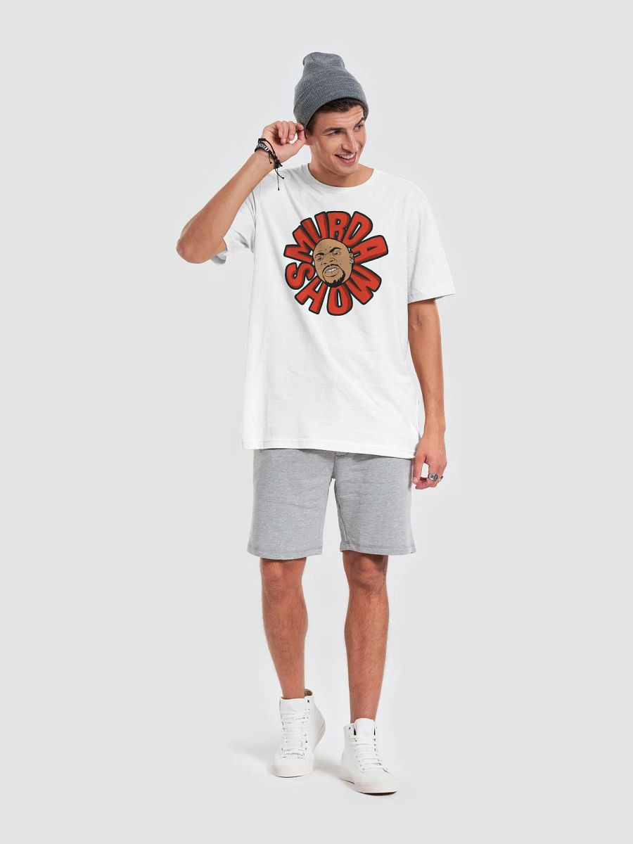 SUPER SOFT MURDASHOW WHITE TEE product image (6)