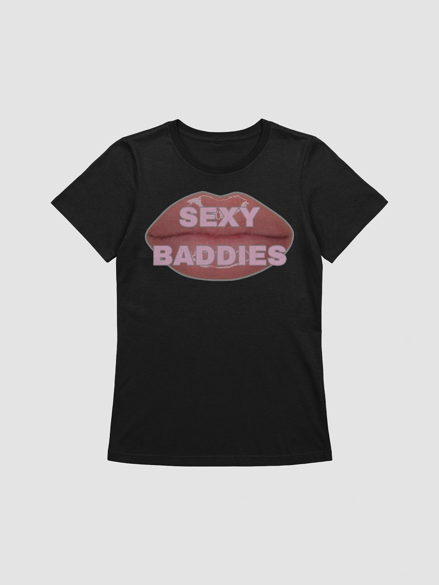 Glossy SexyBaddies Lips Lettered Women's Relaxed T-Shirt product image (1)