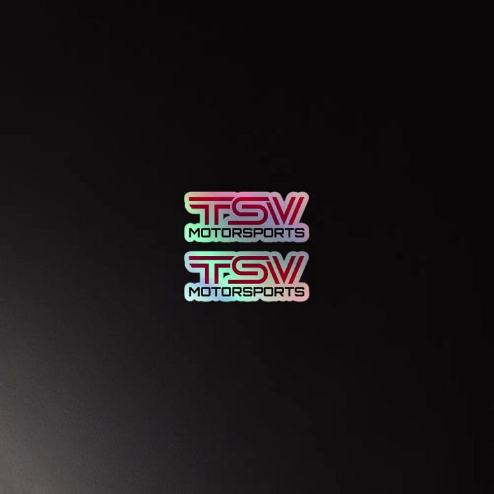 TSV Motorsports Holographic Sticker Sheet product image (2)