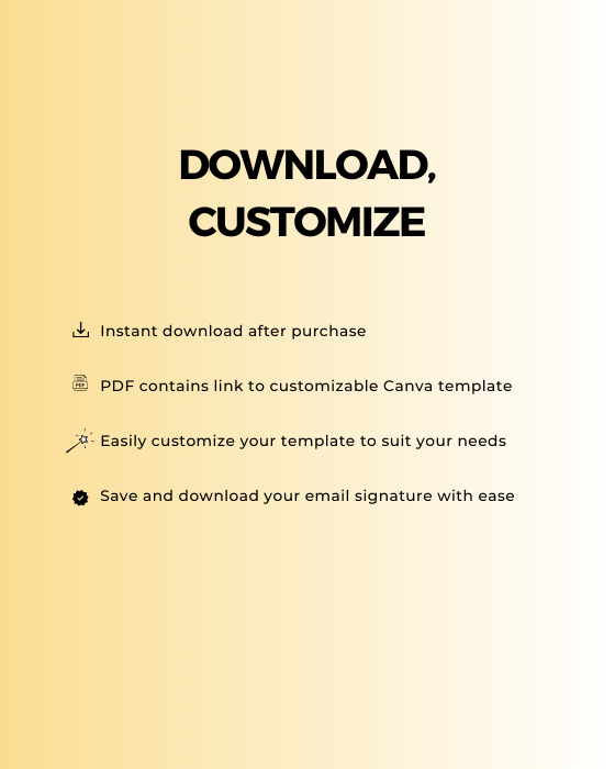 CEO Email Signature Template product image (2)
