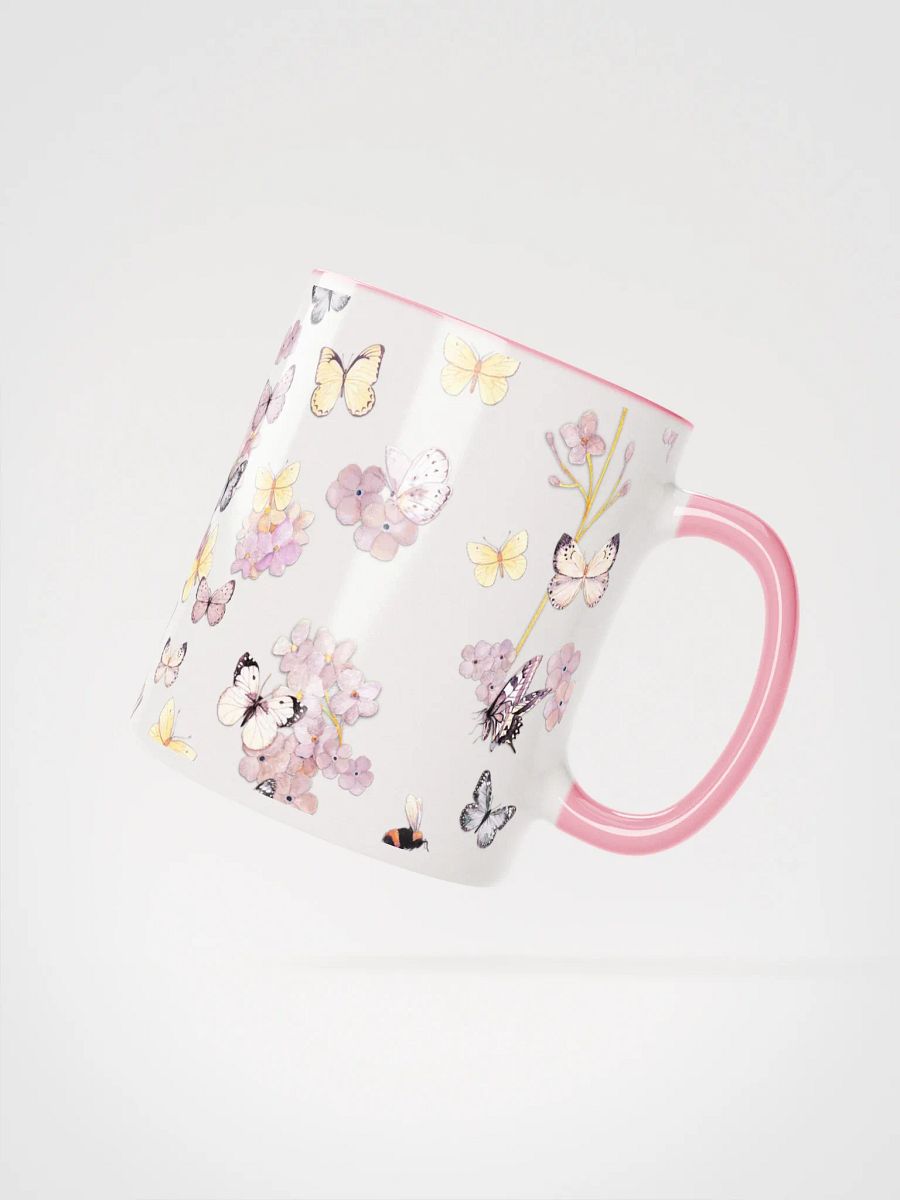 BUTTERFLY GARDEN HAPPY MUG - Tasse mit Schmetterlingen product image (3)