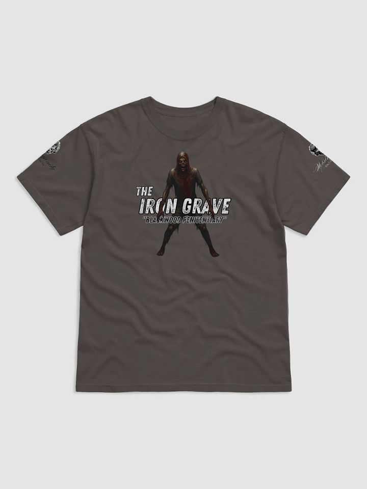The Iron Grave - Blackwood Penitentiary - The Lurker - White Logo T-Shirt product image (8)