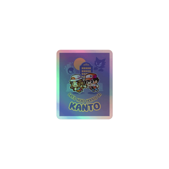Let's Hold Hands in K Girl and Boy - Sticker product image (2)