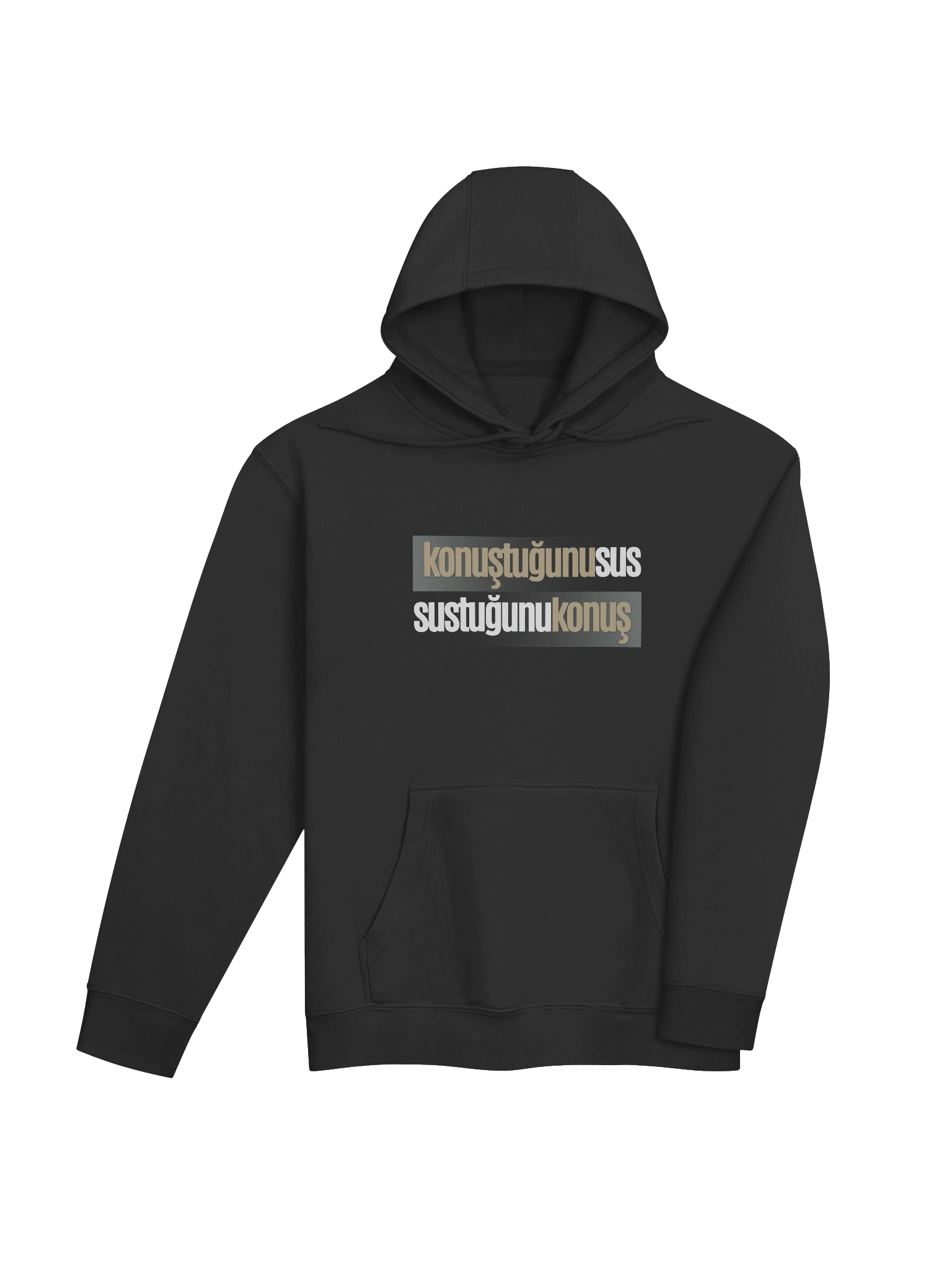 İçsel Disiplin: "Konuştuğunu Sus, Sustuğunu Konuş" Tasarımlı Lane Seven Premium Hoodie | Kapüşonlu product image (14)