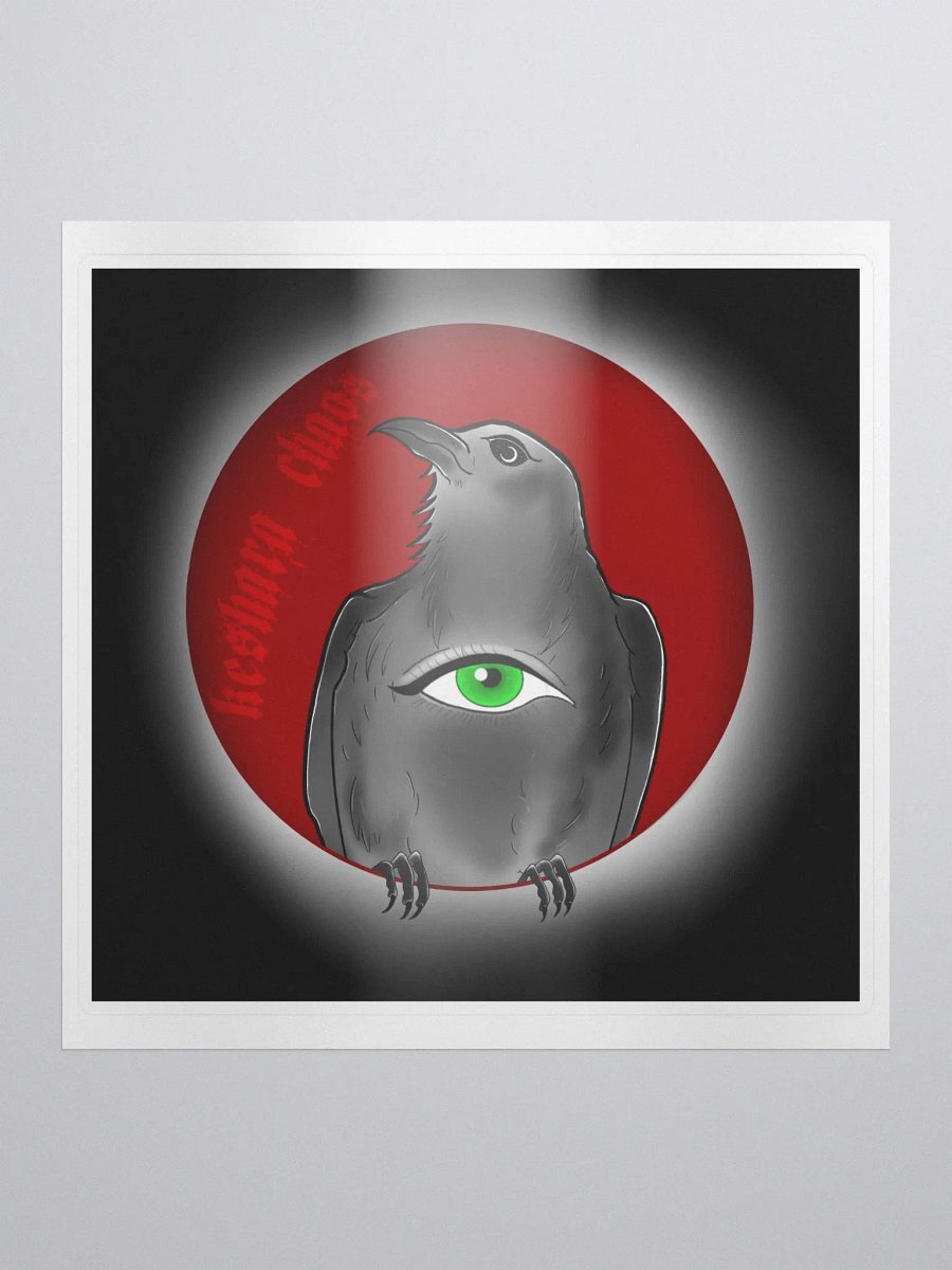 Keshara's Raven Large Sticker product image (1)