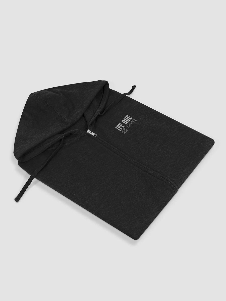 Sudadera Unisex con capucha y cremallera | Fe que da vida product image (3)