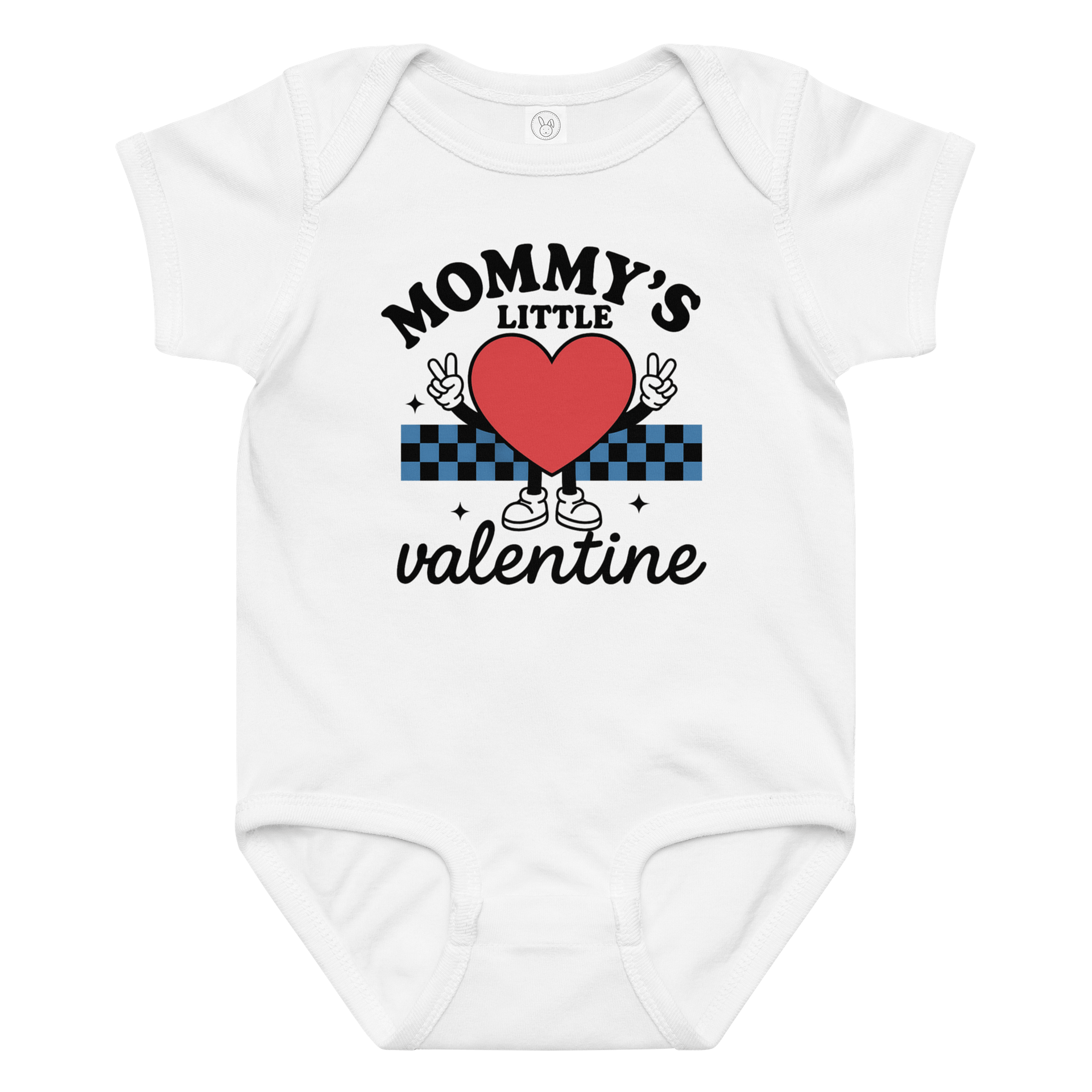 Mommy's Little Valentine Baby Bodysuit product image (1)