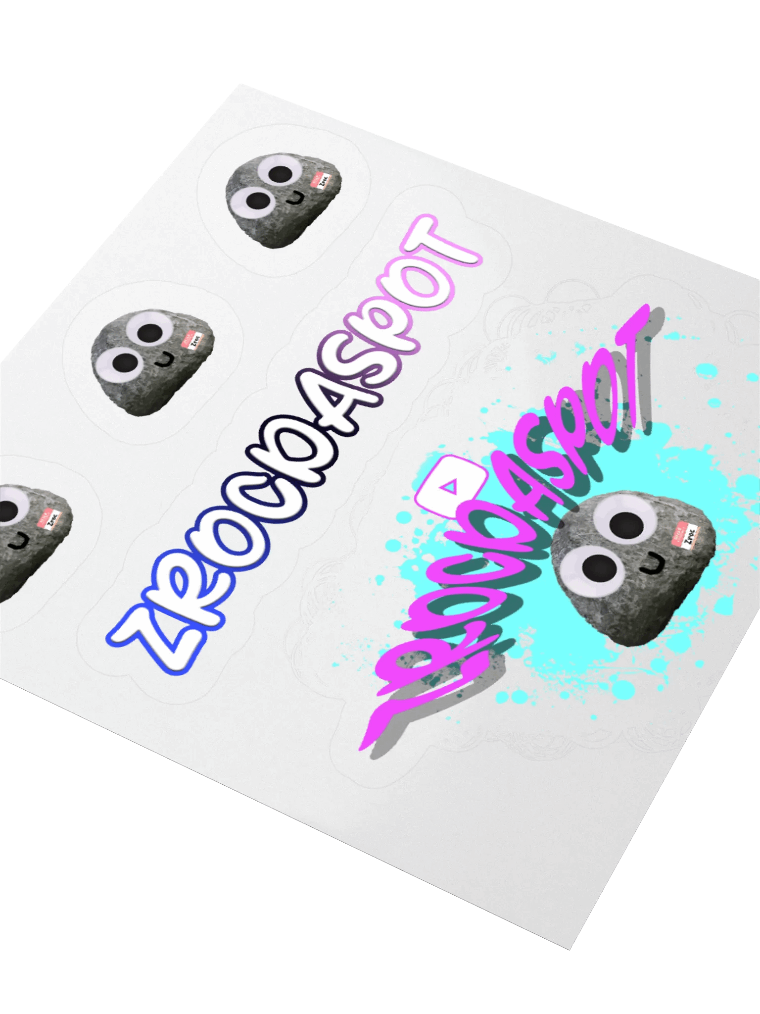 ZROCDASPOT Rockin' Kiss Cut Stickers product image (12)