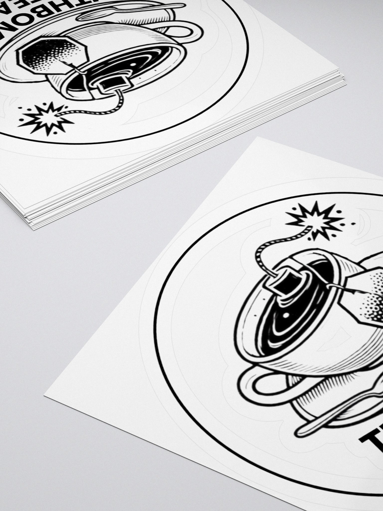 Truthbombs & Tea Official Logo Sticker product image (11)