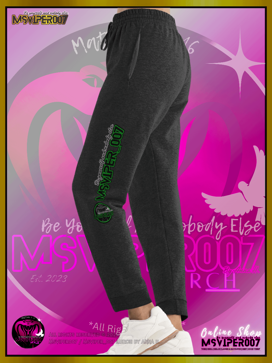 Pants - "MsViper_007™ Brand" [green/blk] - Support&Sport" Cozy Comfort Jogger Pants By Anna H. product image (5)