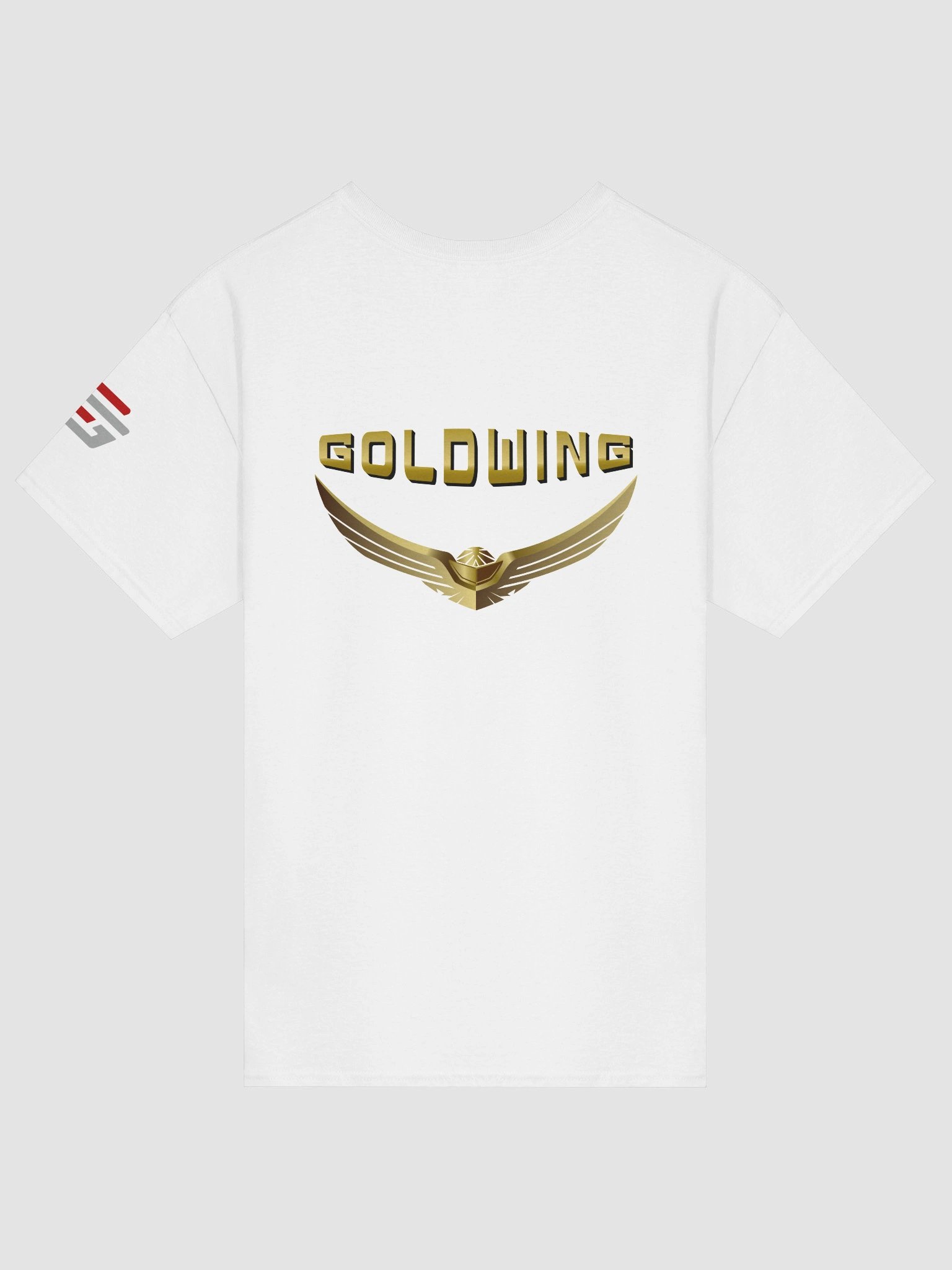 Copy of Gold and Bold Goldwing T-Shirt (Small Front) product image (9)