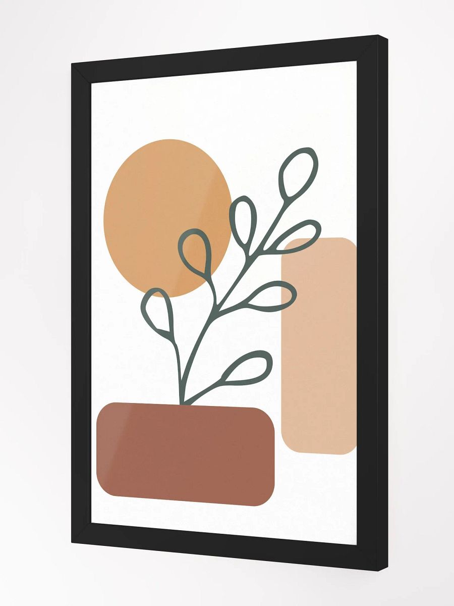 Abstract Botanical Harmony Poster product image (8)