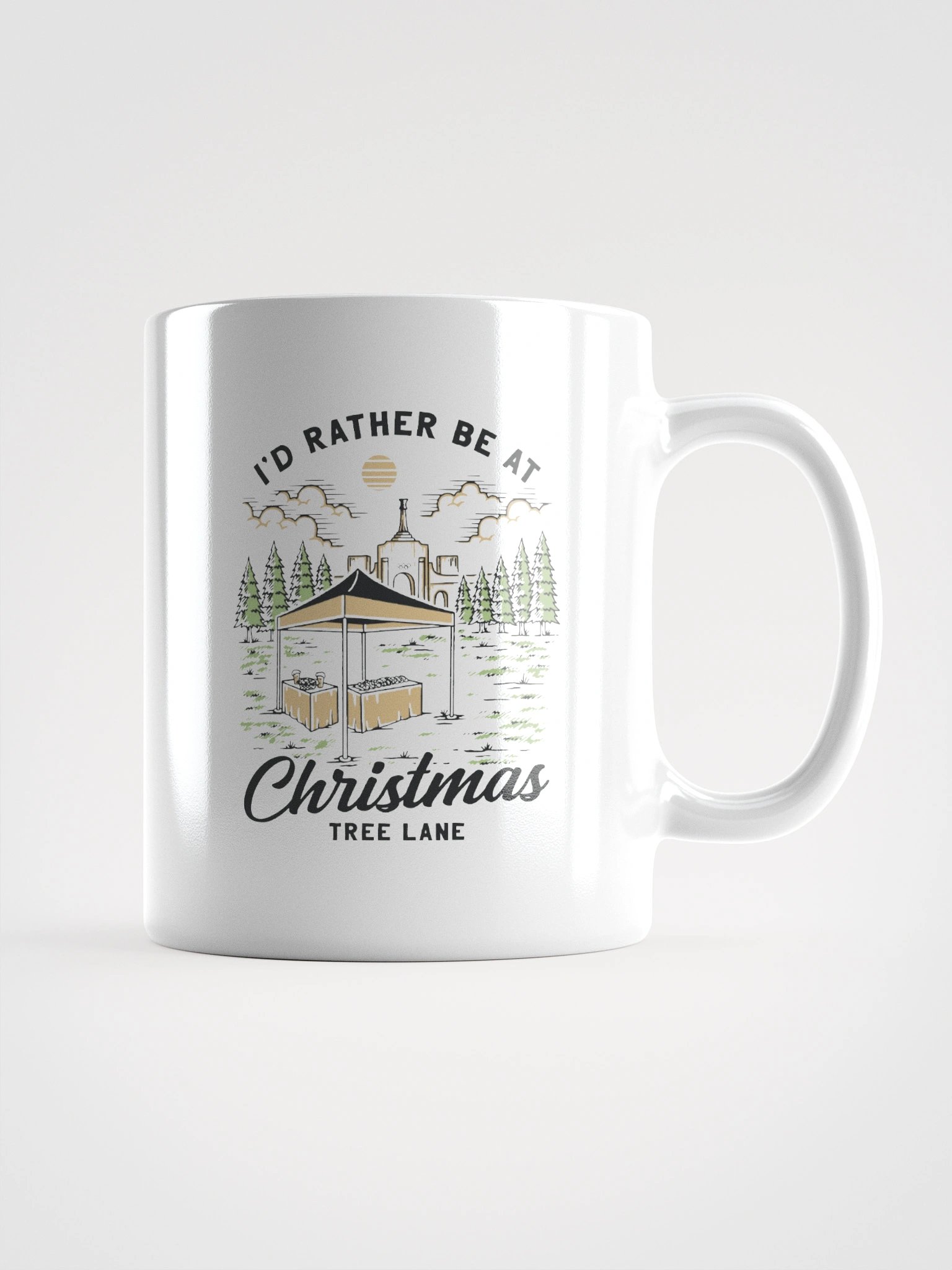 I'd Rather Be At Christmas Tree Lane Mug product image (1)