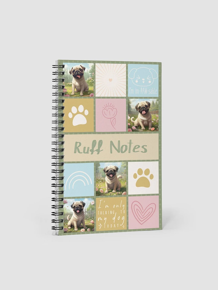 Pug Lovers Notebook product image (1)