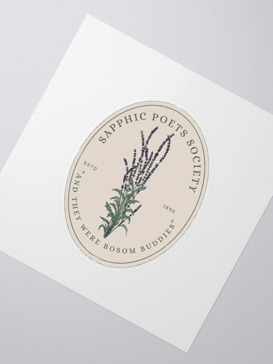Sapphic Poets Society Sticker product image (5)