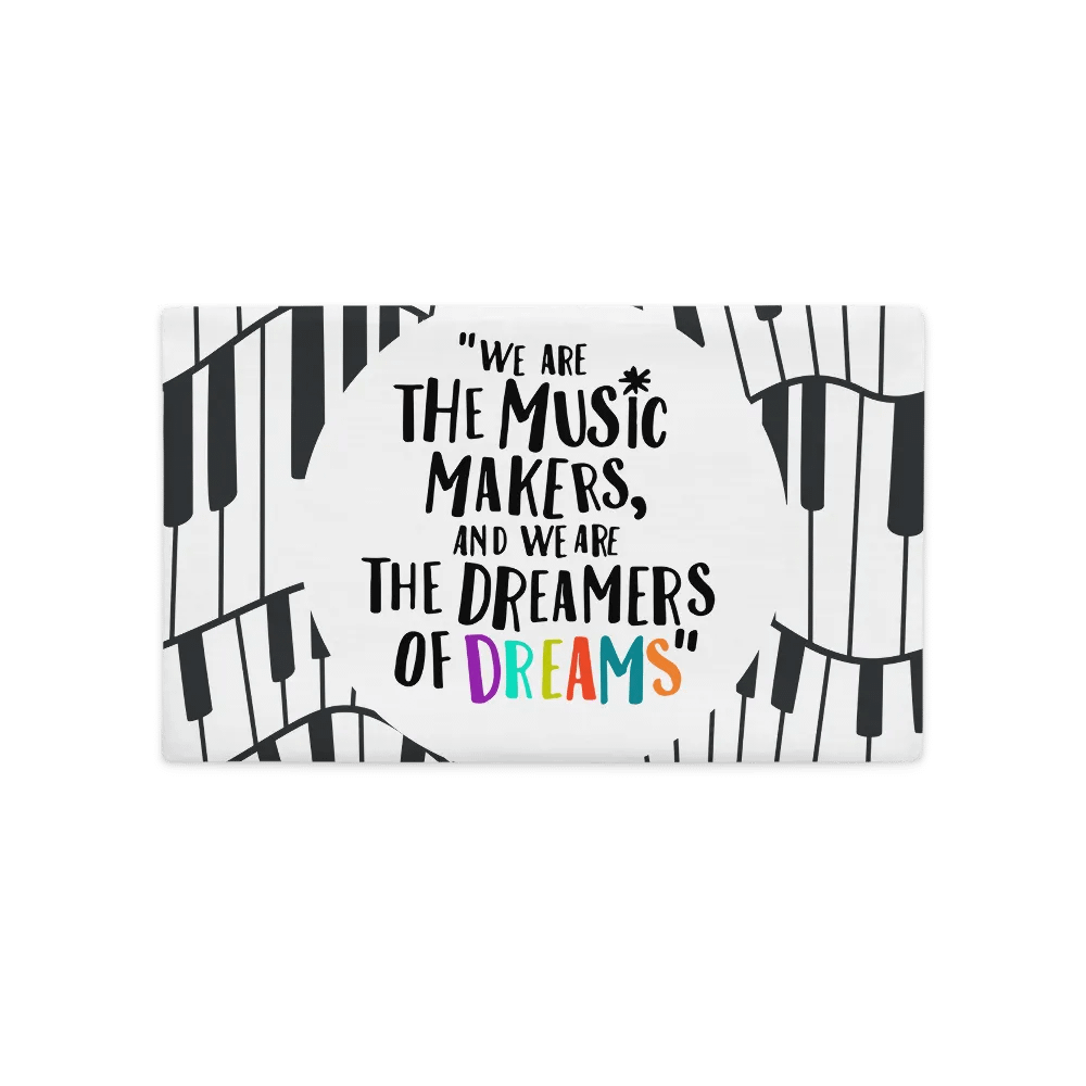 Piano Woman - Music Dreamers in Decor Premium Pillow Case product image (23)