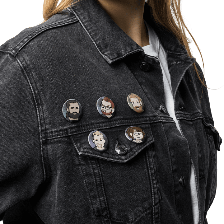 Crew Pins!! || Forge of Lore product image (1)