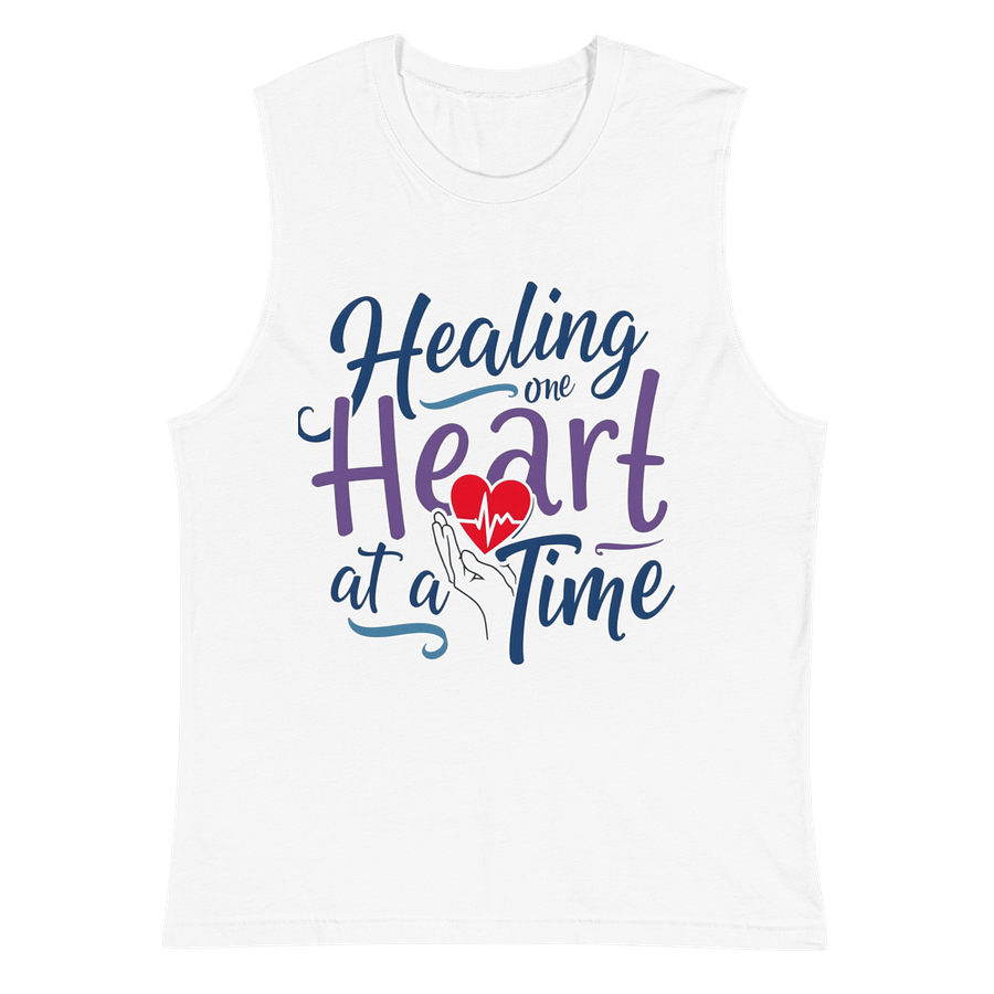 Healing Hearts Stethoscope Muscle Tank product image (2)