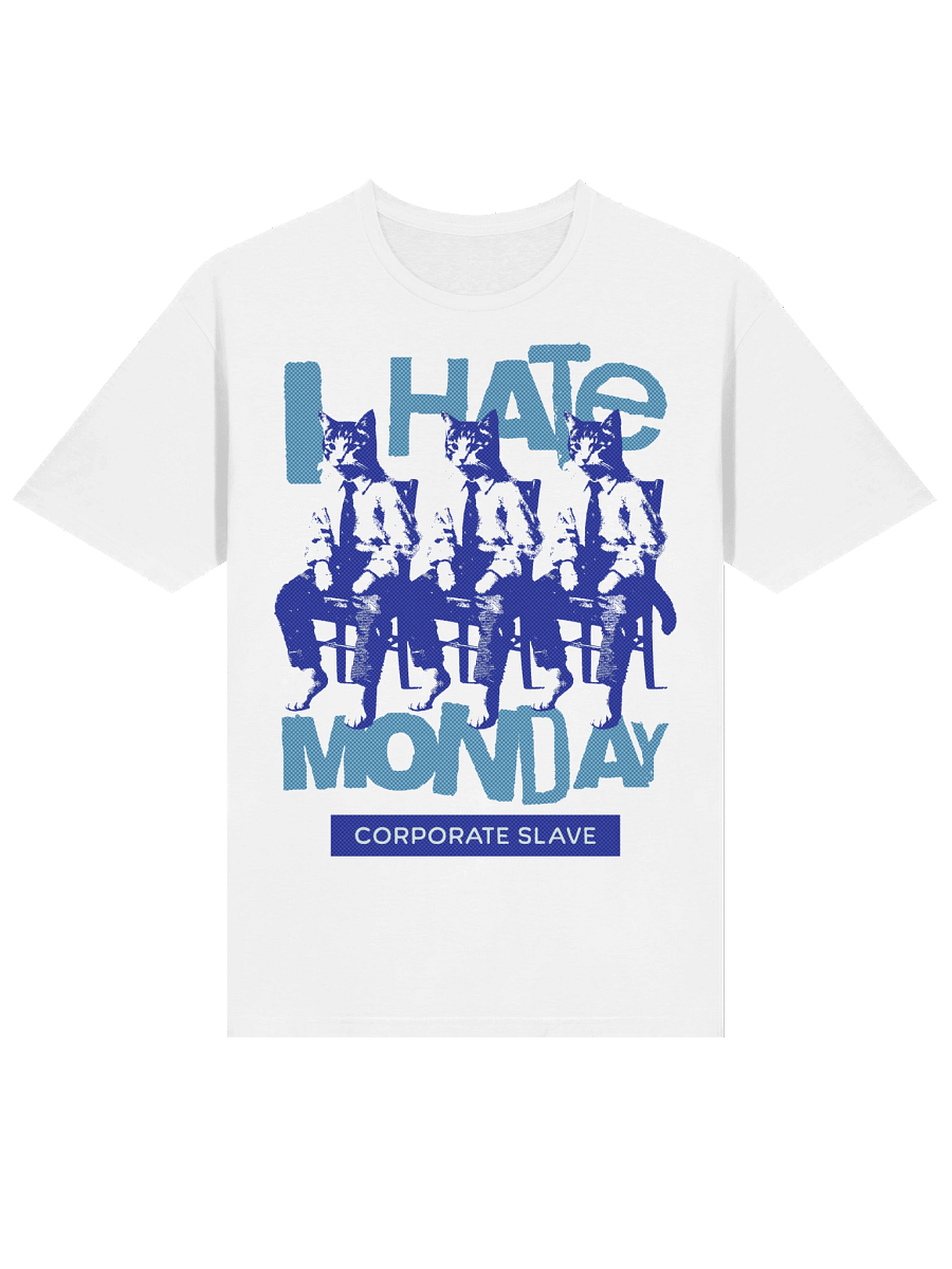 I Hate Monday | Unisex Softstyle T-Shirt by Gildan product image (4)