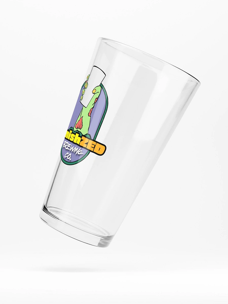 AmishZed Brewing Co. Pint Glass product image (5)