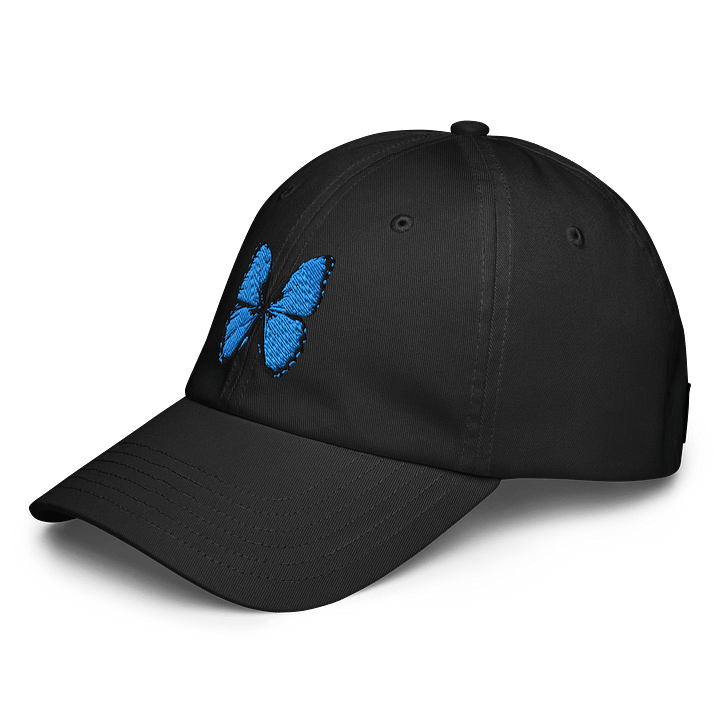 Electric Blue Butterfly Dad Hat product image (7)
