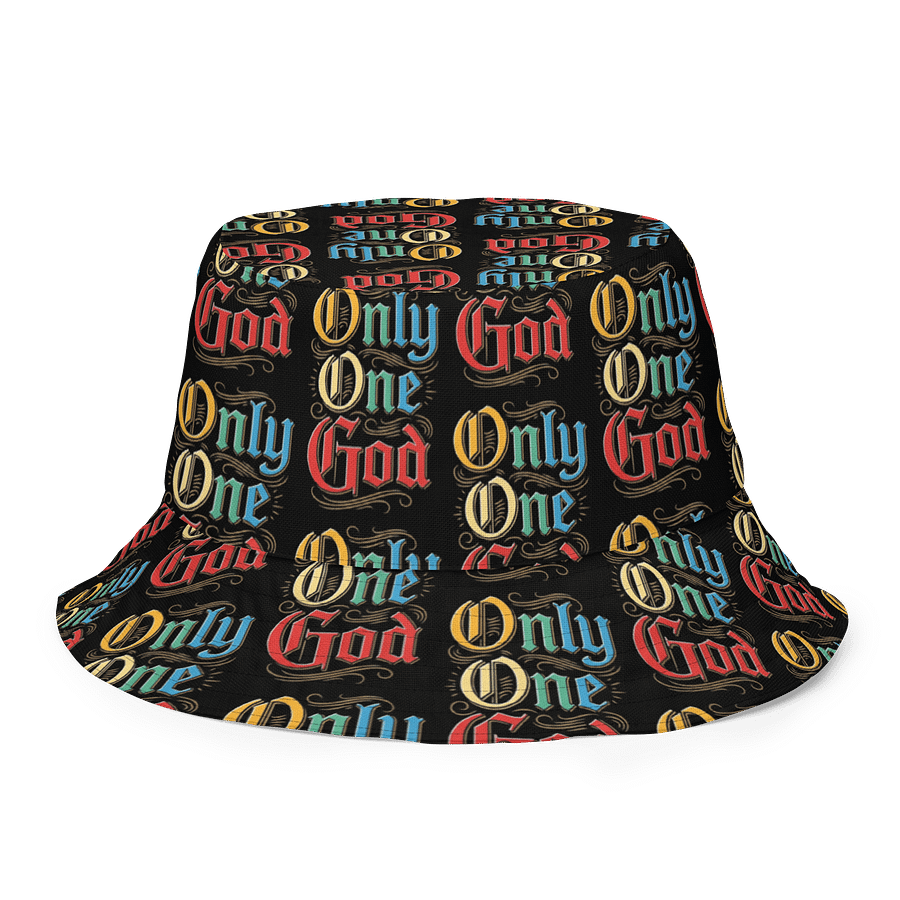 Only One God Bucket Hat By Chilly Palmer D.C.E.L. product image (8)