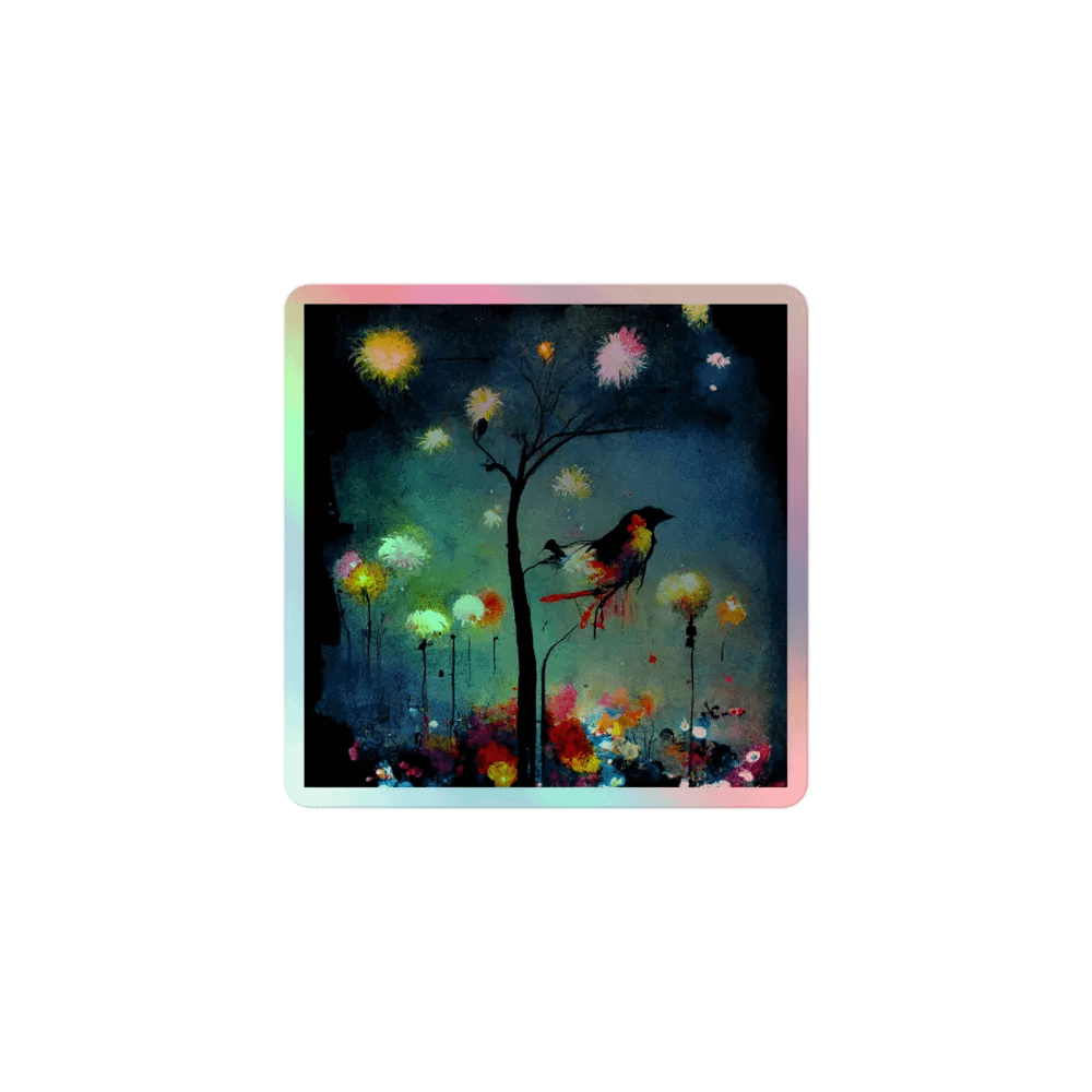 Enchanted Forest Holographic Sticker Collection product image (1)
