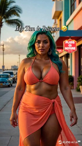 This tan got outta control 🤪 That’s ok I hope I still look good? I’m always trying to be body positive. 🥰 Love you guys 💕💕

....