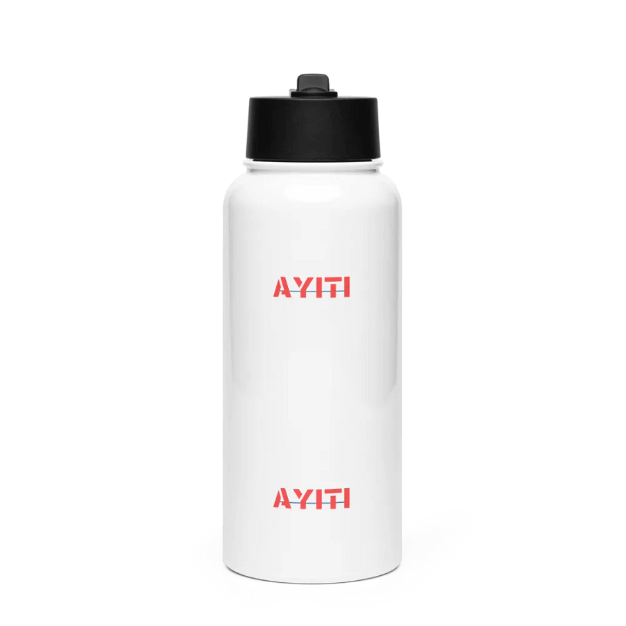 AYITI Red Repeat Stainless Steel Water Bottle product image (1)