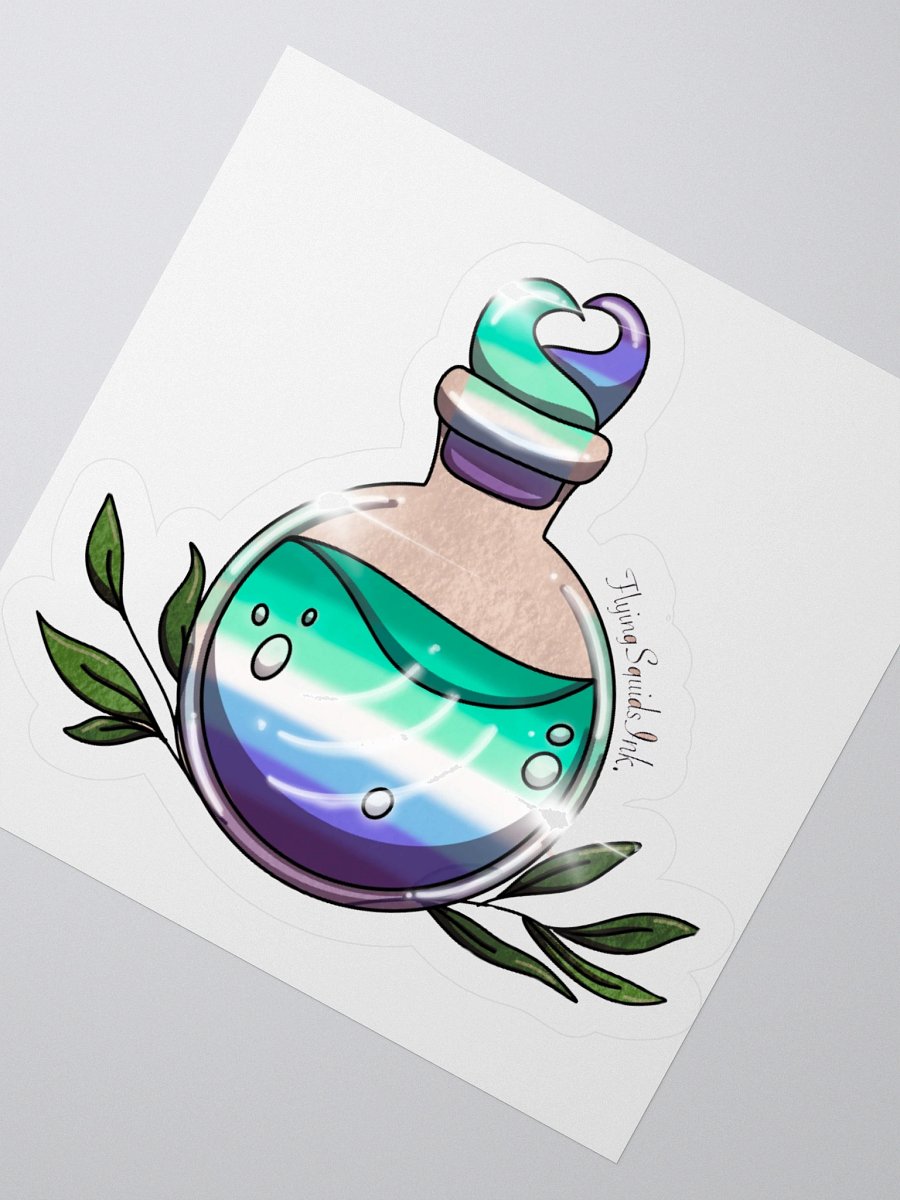 Gay MLM Pride Potion- Sticker product image (2)