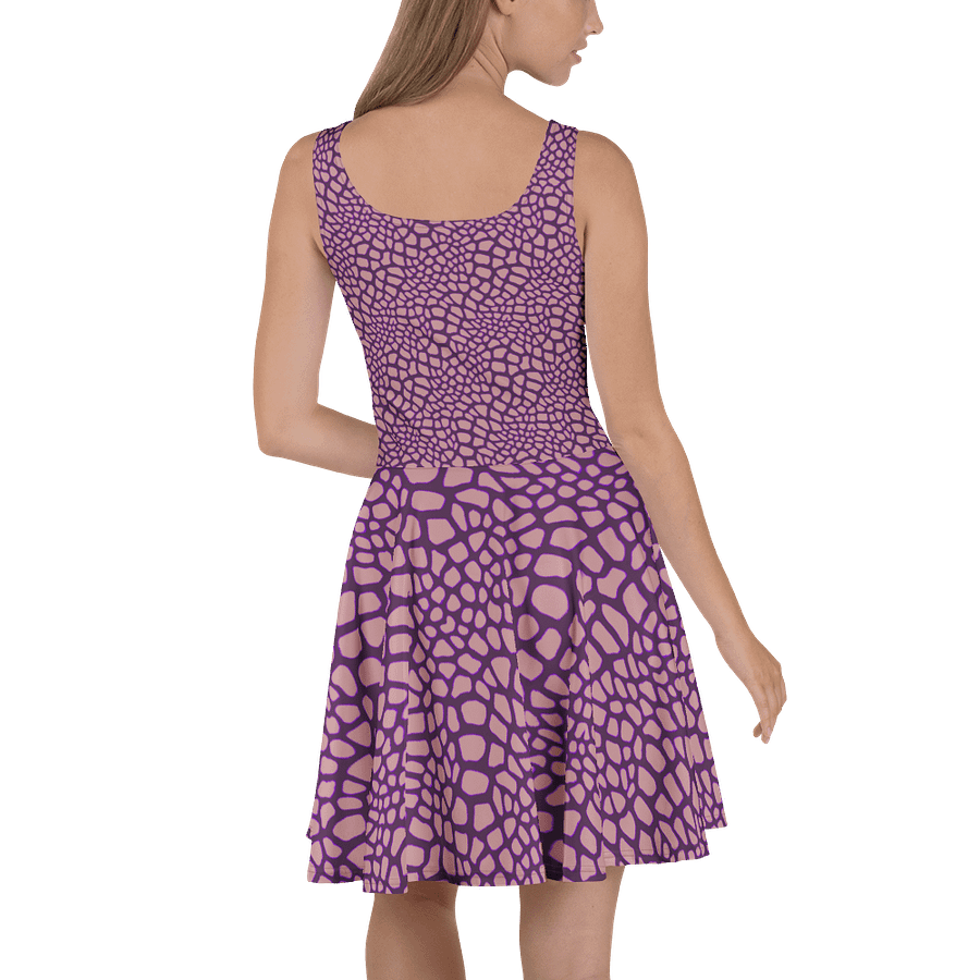 Purple Giraffe Skater Dress product image (4)