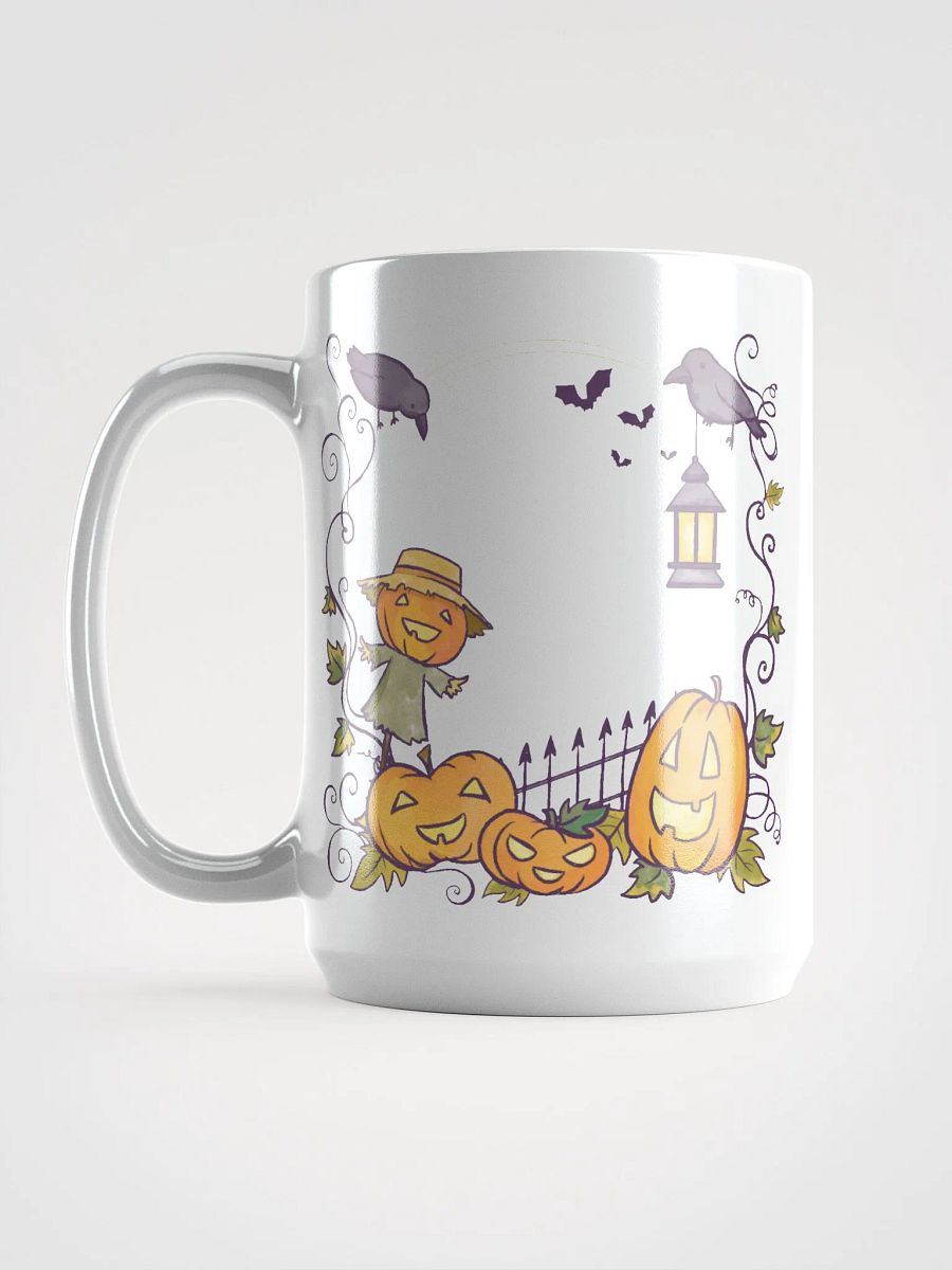 Halloween Season Colorful Pattern White Shiny Mug product image (6)