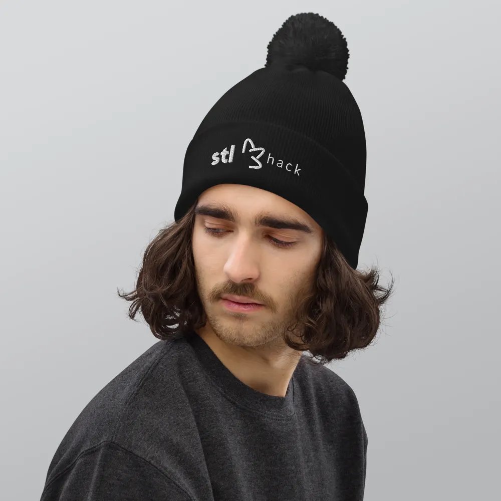stl | hack pom pom beanie product image (4)
