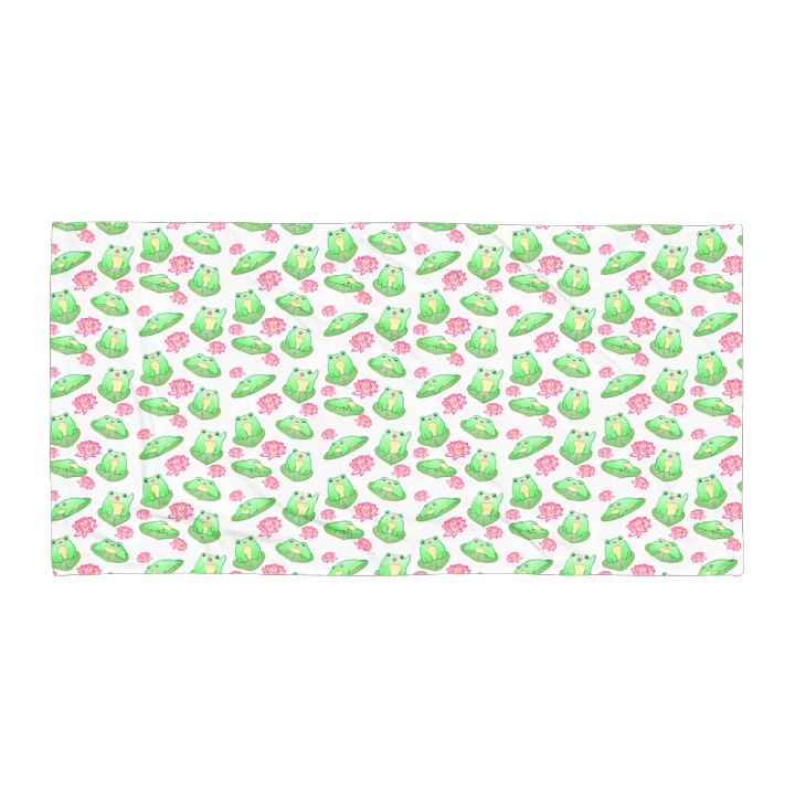 Kawaii Froggie Towel product image (1)
