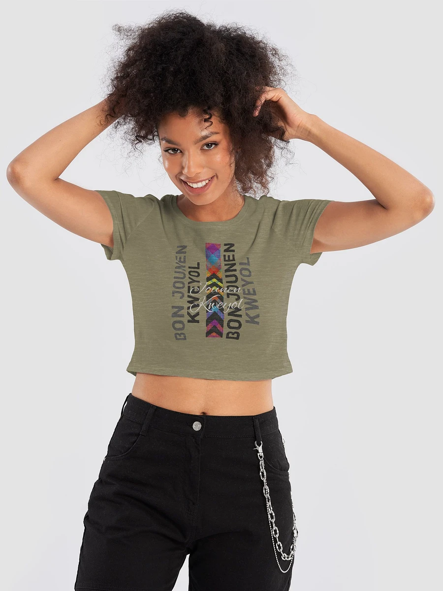 Bon Jounen Kweyol Crop Tee product image (9)