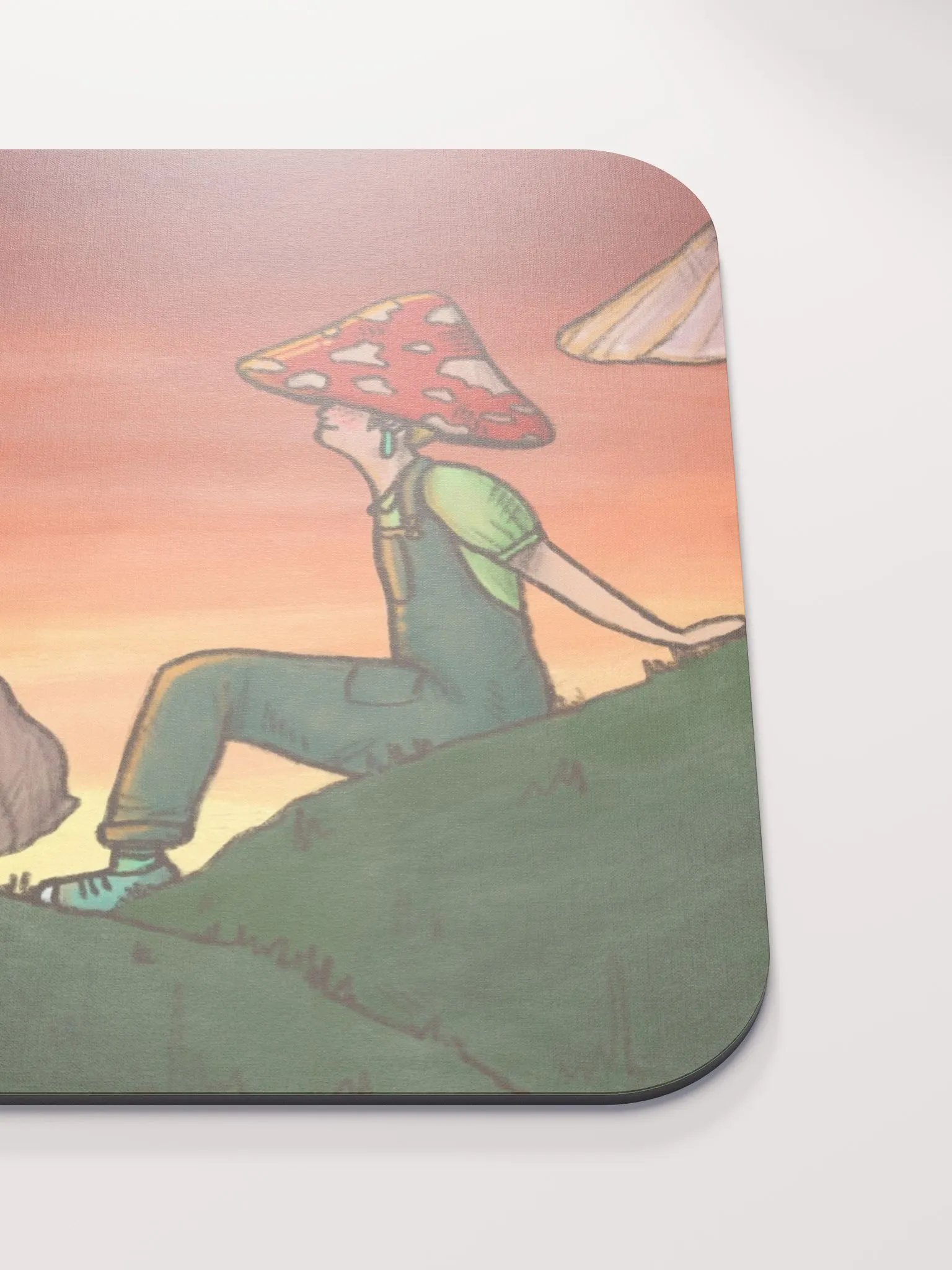 Mushroom Scene Mousepad shroomiekat product image (5)